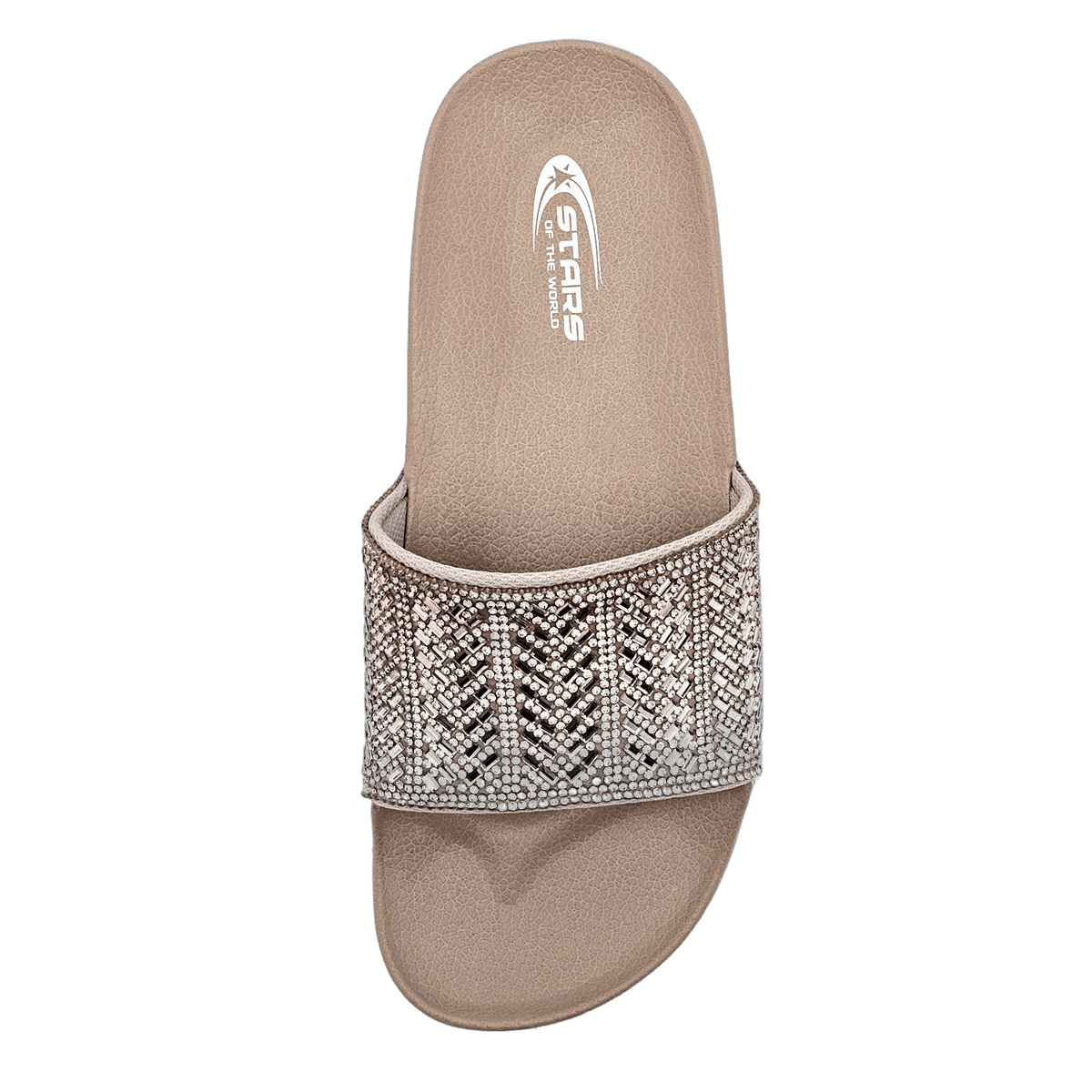 Sandalia 8686 Oro Rosa Plata de Sandalias Stars